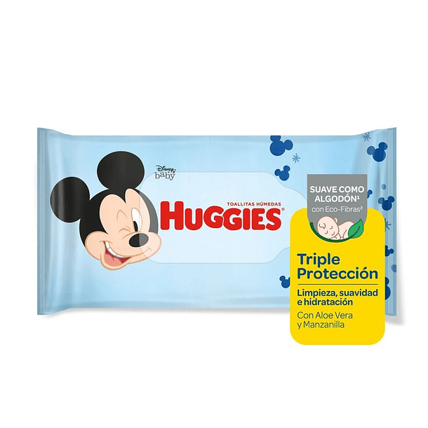 TOALLITAS HUMEDAS HUGGIES TRIP. PROT.x 48un.  (30)