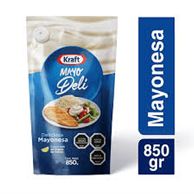 MAYONESA DELI KRAFT DOYPACK 650grs. (12)          