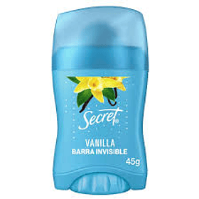 DESODORANTE SECRET BARRA VAINILLA 45g. (12)       