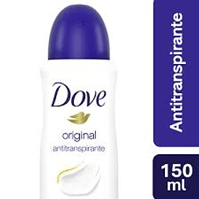 DESODORANTE DOVE SPRAY ORIGINAL 150ml. (12)       