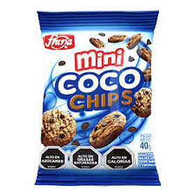 GALLETA MINI FRUNA COCO CHIPS 40grs.  (24)        