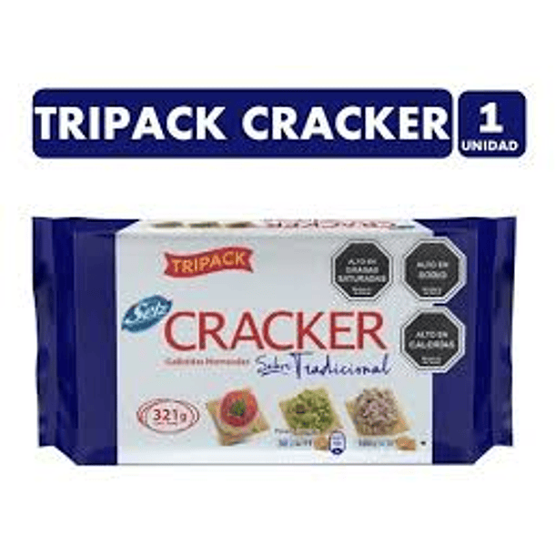 GALLETA SELZ CRACKER TRIPACK 220grs. (10)         
