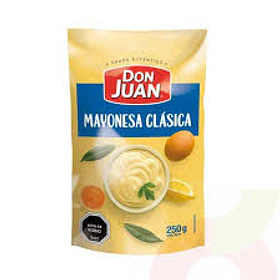 MAYONESA CLASICA DON JUAN 250grs.    (24)         