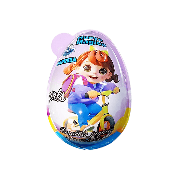 HUEVO SORPRESA MOLINOVA NIÑA x 8un.    (6)        