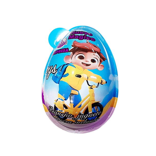 HUEVO SORPRESA MOLINOVA NIÑO x 8un.    (6)        