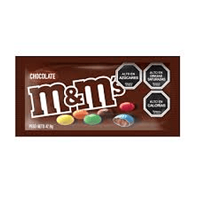 M&M MILK CHOCOLATE 48grs. (DP.x 6un)  (54)        