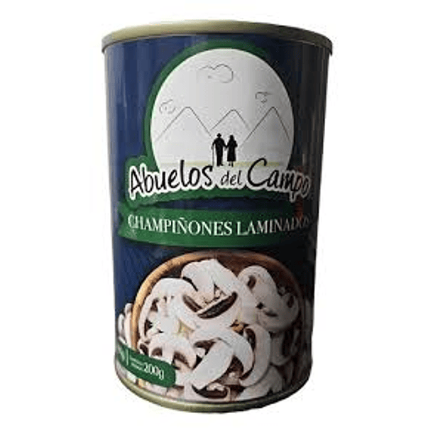 CHAMPIÑONES ABUELOS DEL CAMPO LAMINADO 400g.(24)  