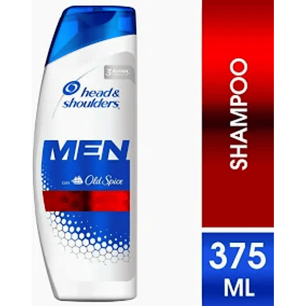 SHAMPOO H. SHOULDERS C/OLD SPICE 375ml. (12)      