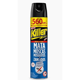 INSECTICIDA KILLER MOSCA ZANCUDOS 560cc.  (12)    