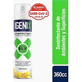 DESINFECTANTE IGENIX VAINILLA 360cc.  (12)        