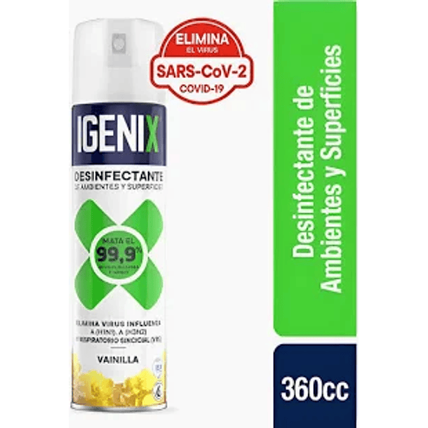 DESINFECTANTE IGENIX VAINILLA 360cc.  (12)        