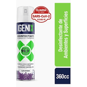 DESINFECTANTE IGENIX LAVANDA 360cc.  (12)         