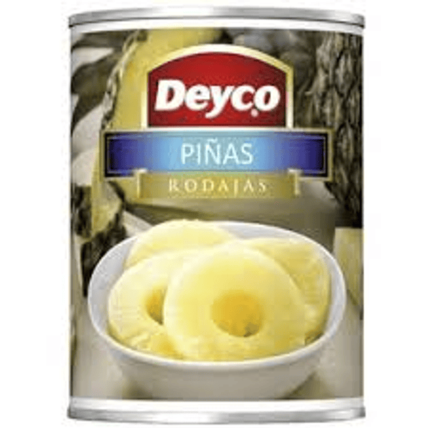 PIÑA DEYCO RODAJAS 565grs.  (24)                  