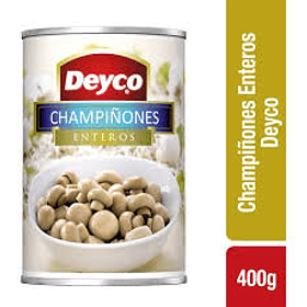 CHAMPIÑONES DEYCO ENTEROS 400grs.  (24)           
