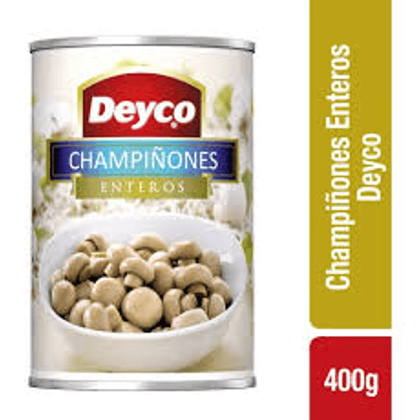 CHAMPIÑONES DEYCO ENTEROS 400grs.  (24)           