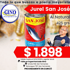JUREL SAN JOSE NATURAL 425grs.  (24) 1