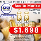 ACEITE MARAVILLA MORIXE 900ml.    (15)             1