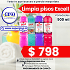 LIMPIAPISOS EXCELL PRIMAVERA 900cc. (12) (P 45) 1