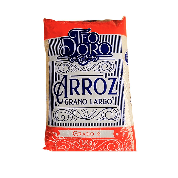 ARROZ TEODORO G. 2  1 KILO (CJ.x 10un)            