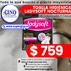 TOALLA HIG LADYSOFT NOCT U.D. C/ALASx7 (24) (P 90) 1