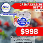 CREMA NESTLE TARRO 157grs.    (48)                 1