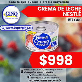 CREMA NESTLE TARRO 157grs.    (48)                