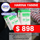 HARINA YANINE S/P 1 KILO (DP.x 12) (P 84)          1