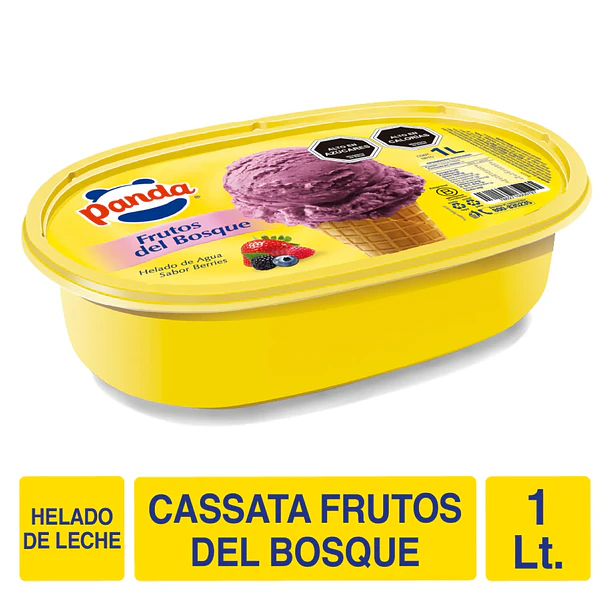 CASSATA LITRO FRUTOS DEL BOSQUE PANDA   (6)