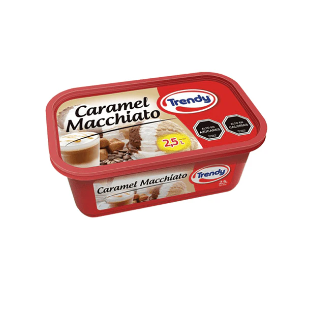 CASSATA TRENDY CARAMEL MACCHIATO/CREM Y FRA 2500cc