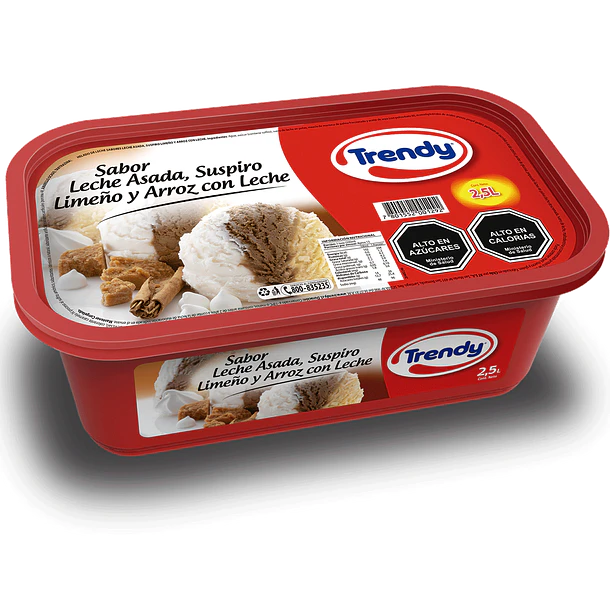 CASSATA TRENDY LECH.ASADA-SUSP.LIMEÑ-AR.LECH.2500c
