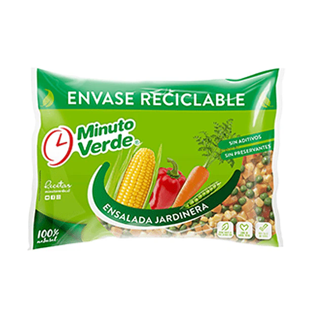 ENSALADA JARDINERA MINUTO VERDE 200grs.  (30)