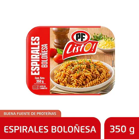 ESPIRALES BOLOÑESA PF 350grs.   (8)