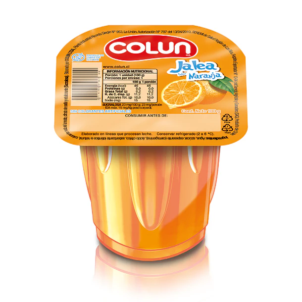 JALEA COLUN NARANJA 100cc.