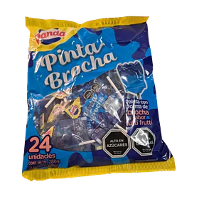 PALETA PINTA BROCHA PANDA  x24un.   (24)