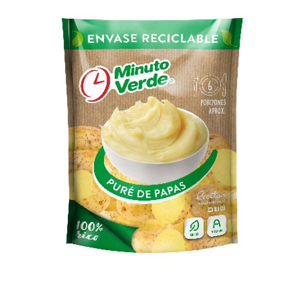 PURE DE PAPAS MINUTO VERDE 700grs.    (16)