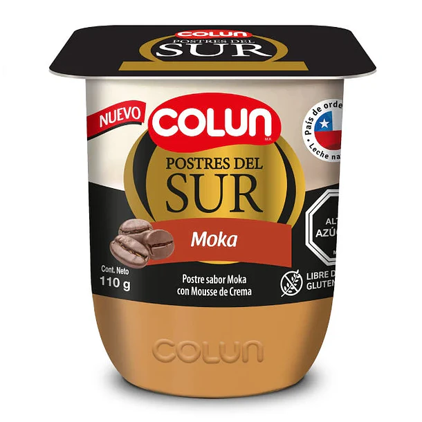 POSTRES DEL SUR COLUN MOKA 110grs.