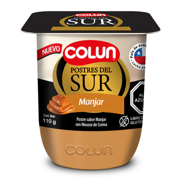POSTRES DEL SUR COLUN MANJAR 110grs.