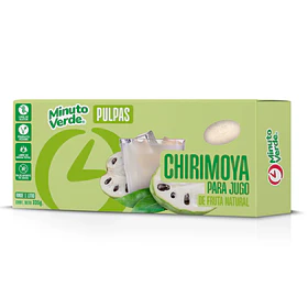 PULPA CHIRIMOYA MINUTO VERDE 335grs.   (24)