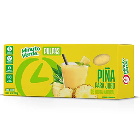 PULPA PIÑA MINUTO VERDE 335grs.    (24)