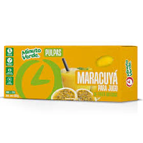 PULPA MARACUYA MINUTO VERDE 335grs.  (24)