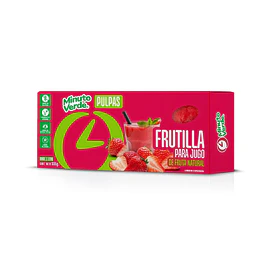 PULPA FRUTILLA MINUTO VERDE 335grs.   (24)