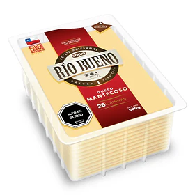 QUESO MANTECOSO RIO BUENO LAMINADO 500grs. (24)