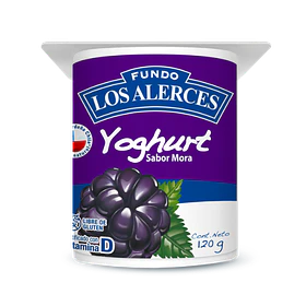 YOGHURT LOS ALERCES MORA 120g.       (48)
