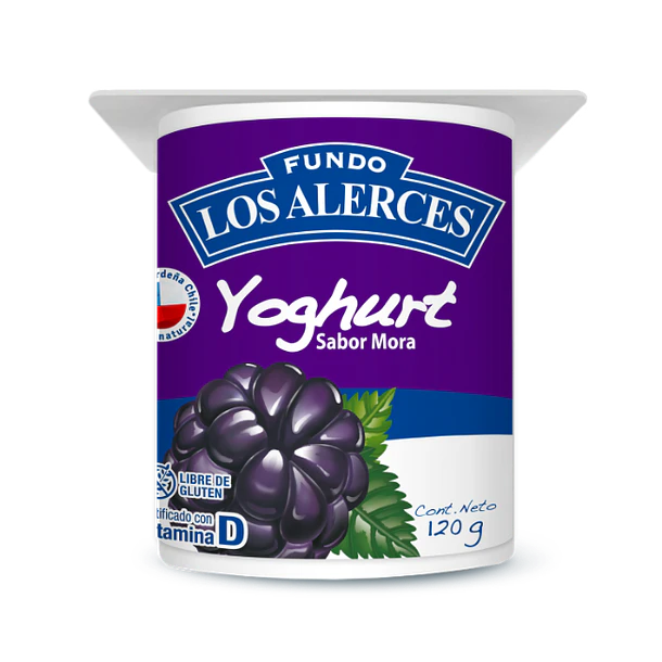 YOGHURT LOS ALERCES MORA 120g.       (48)