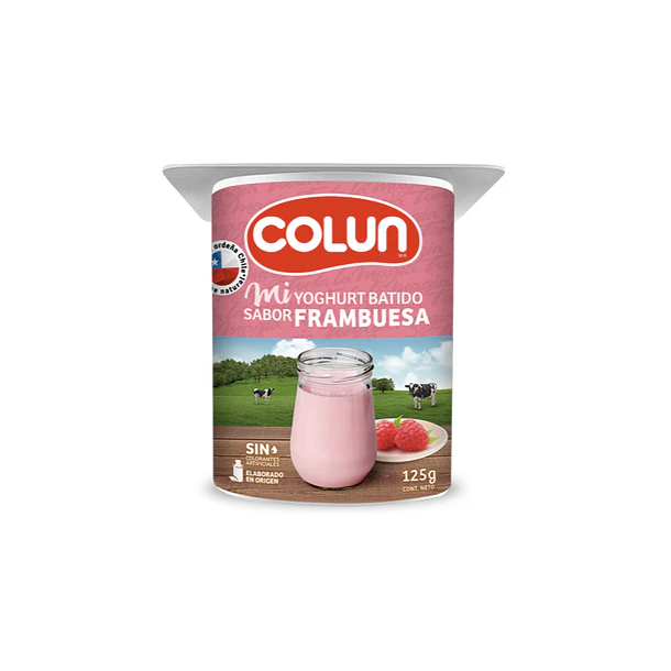 YOGHURT COLUN FRAMBUESA 125grs