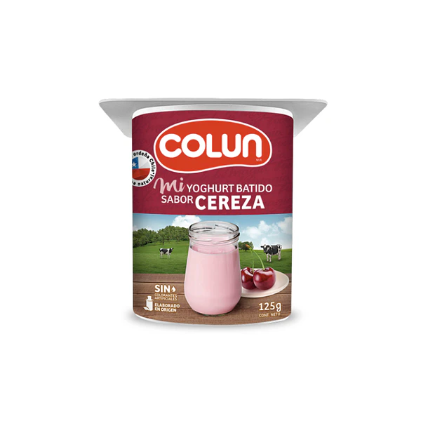 YOGHURT COLUN CEREZA 125grs