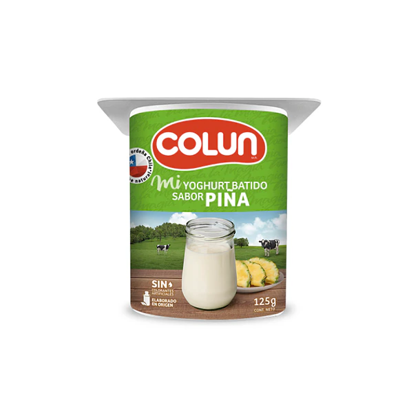 YOGHURT COLUN PIÑA 125grs