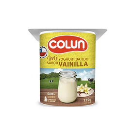 YOGHURT COLUN VAINILLA 125grs