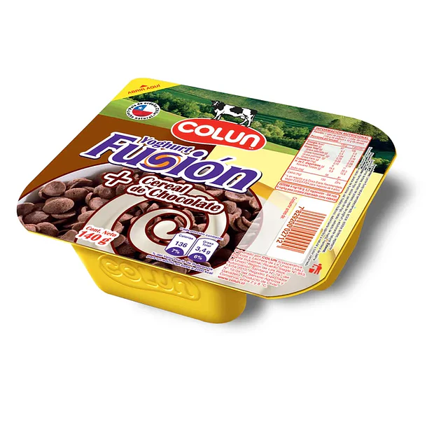 YOGURT FUSION COLUN CEREAL CHOC.140grs.