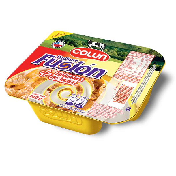 YOGURT FUSION COLUN HOJ.MAIZ 140grs.